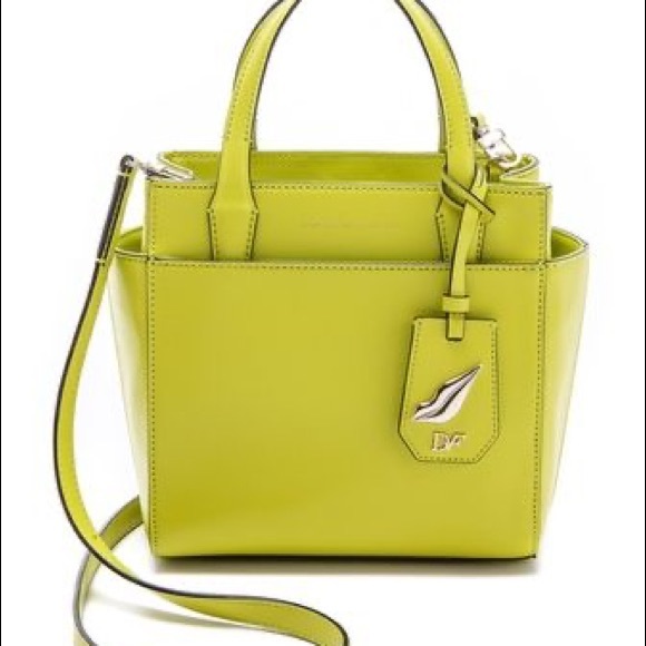 Auth Diane von Furstenberg DVF On the Go Mini Leather Crossbody Handbag - Picture 16 of 16